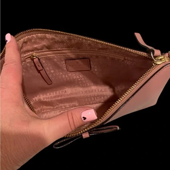 Kate Spade Declan Sawyer pink smooth leather Crossbody Bag - Picture 10 of 12